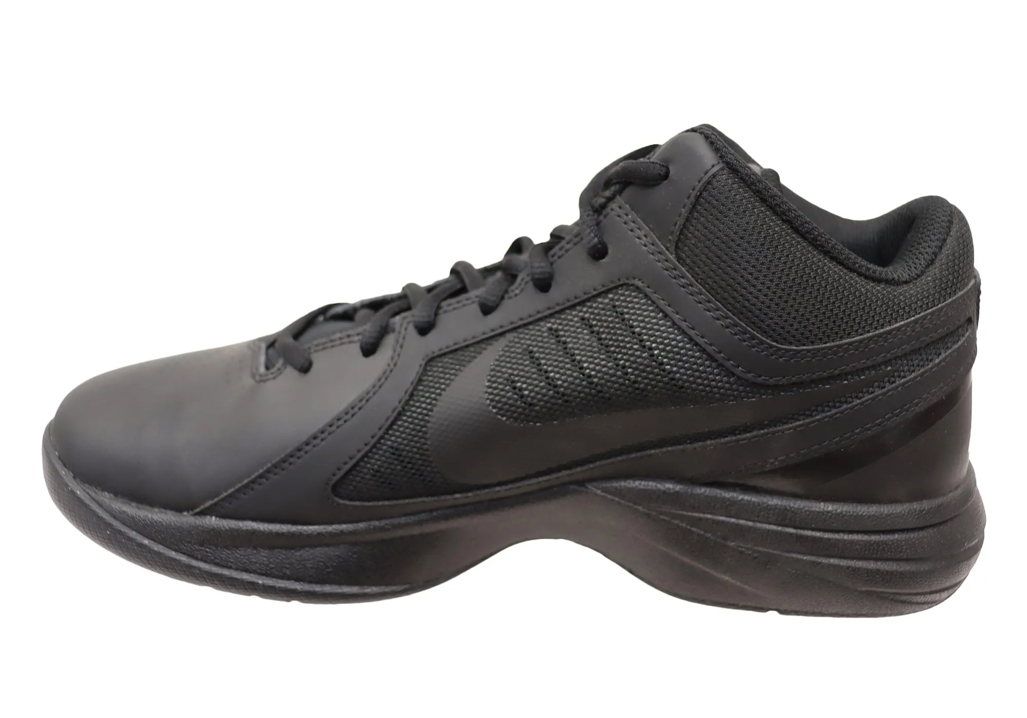 Nike Mens Comfortable Lace Up Black Boots