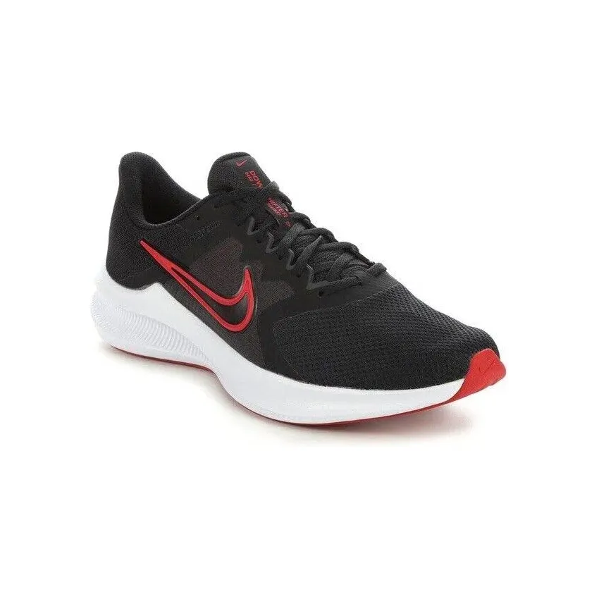 Nike Men's Downshifter 11 Shoes - Black / University Red / White