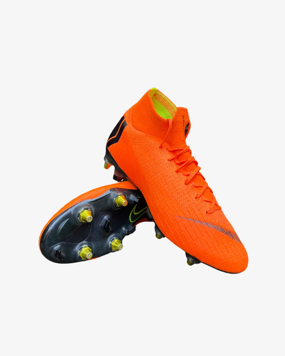 Nike Mercurial Superfly 6 Elite SG-Pro Anti-Clog 'Total Orange' (Condition, 9.5/10)