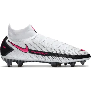 Nike Phantom GT Elite Dynamic Fit FG-WHITE/PINK BLAST-BLACK