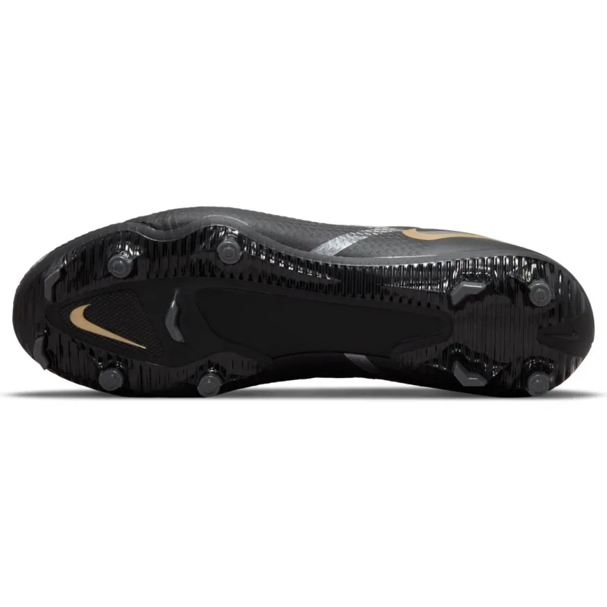 Nike Phantom GT2 Academy MG-BLACK/MTLC DARK GREY/METALLIC GOLD