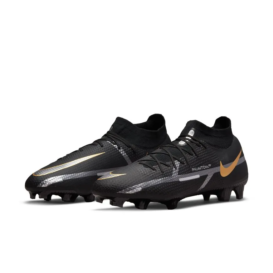 Nike Phantom GT2 Pro Dynamic Fit MG-BLACK/MTLC DARK GREY-METALLIC GOLD