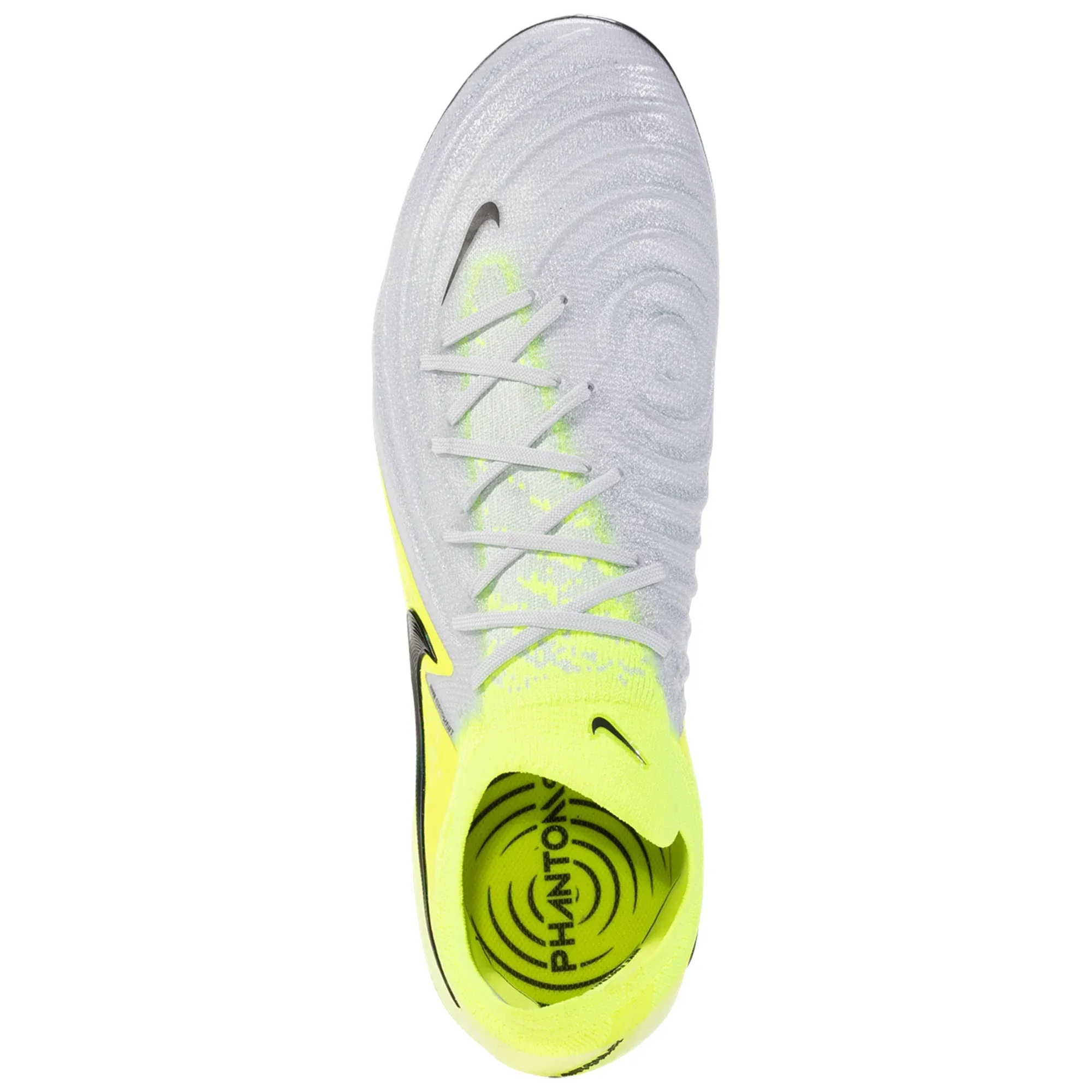 Nike Phantom GX II Elite FG Soccer Cleats (Metallic Silver/Black-Volt)