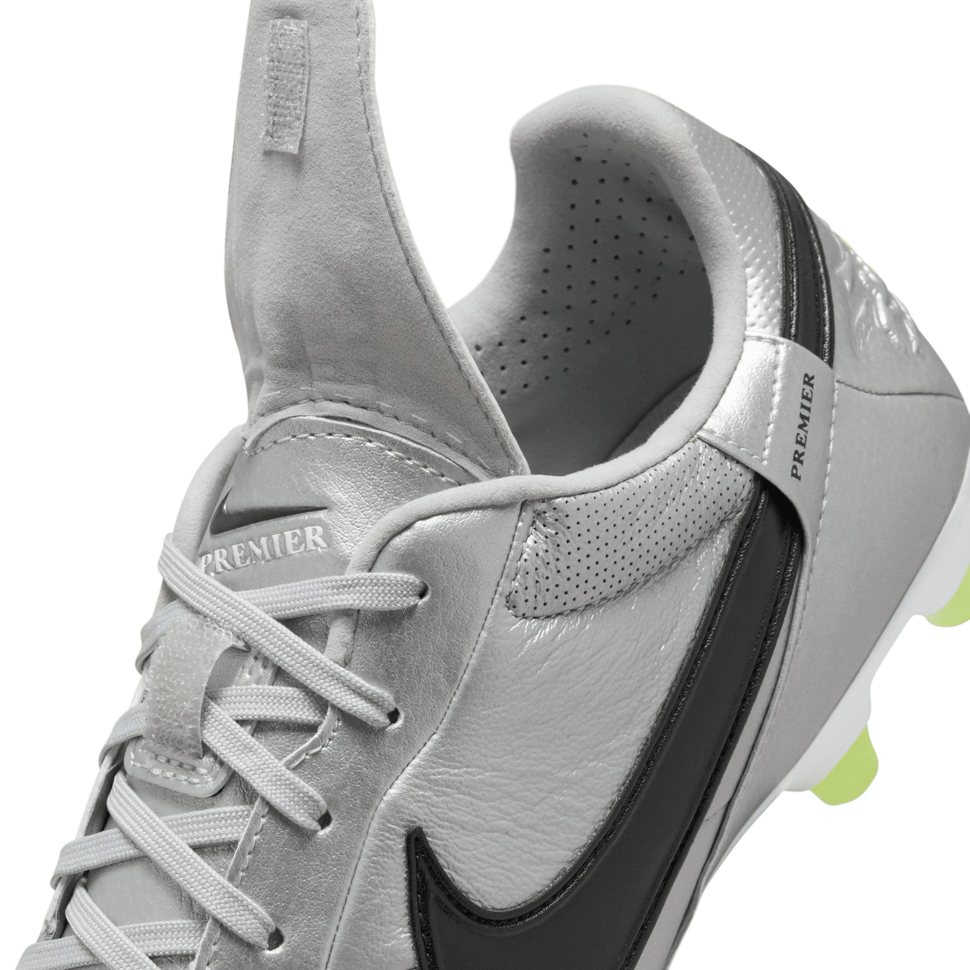 Nike Premier 3 FG-Metallic Silver/Black-Volt