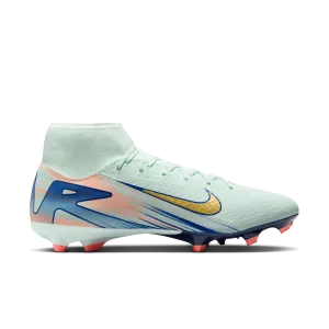 Nike Youth Superfly 10 Academy Mercurial Dream Speed MG High Top-BARELY GREEN/MTLC GOLD COIN