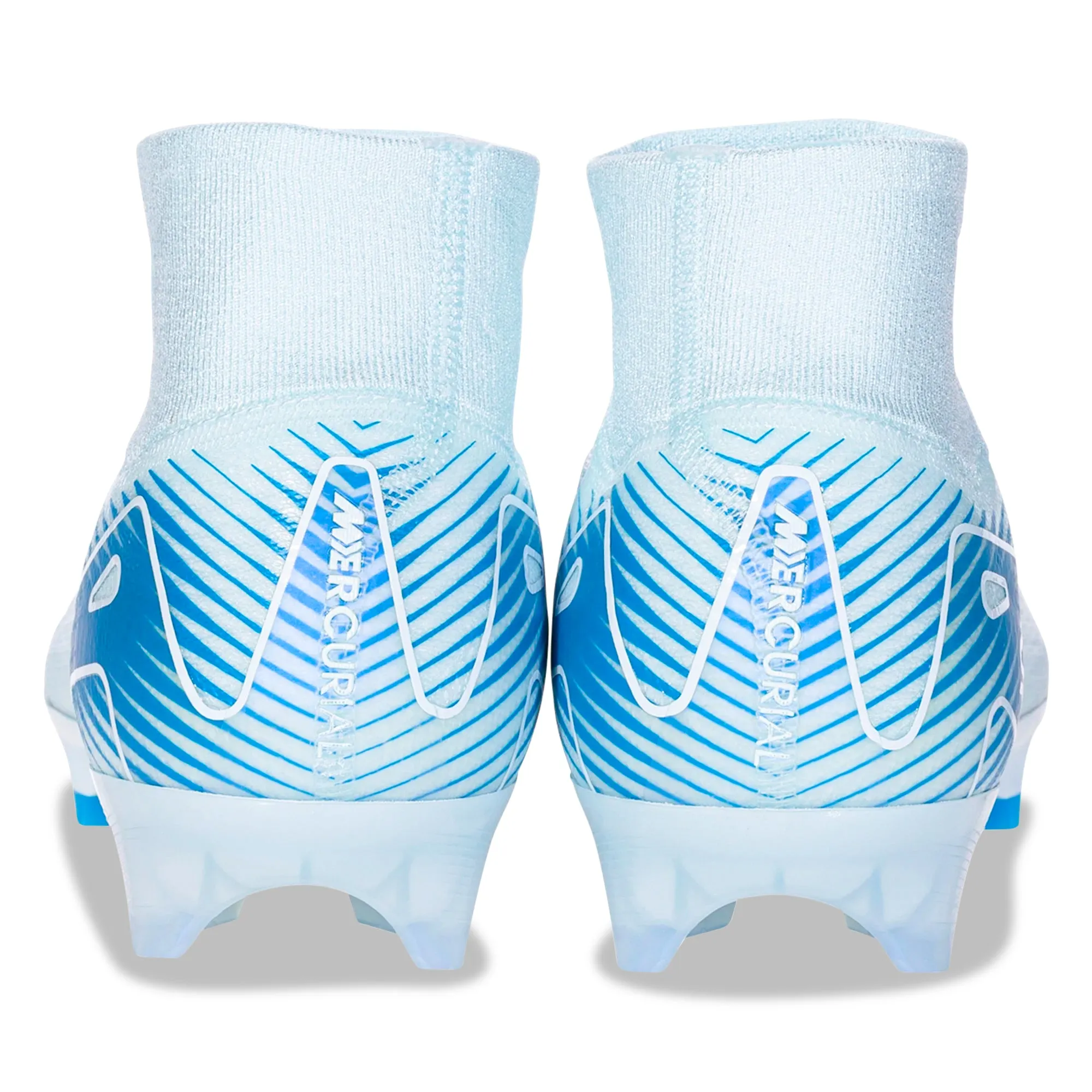 Nike Zoom Superfly 10 Elite FG Soccer Cleats (Glacier Blue/Blue Orbit)