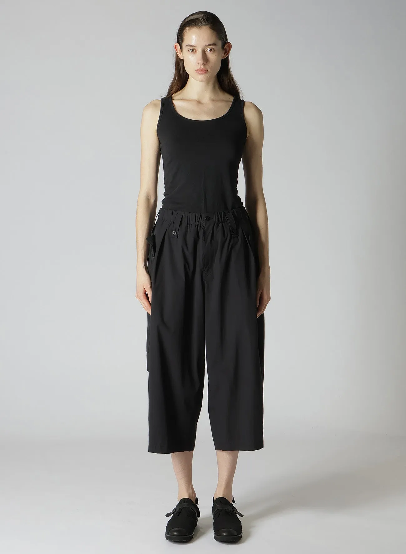 Ny STRETCH POCKET DETAIL WIDE PANTS