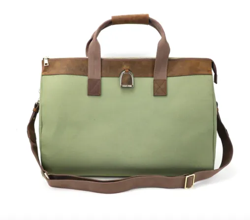 Oakbark & Chrome Weekender Bag