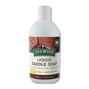 Oakwood Liquid Saddle Soap 500ml