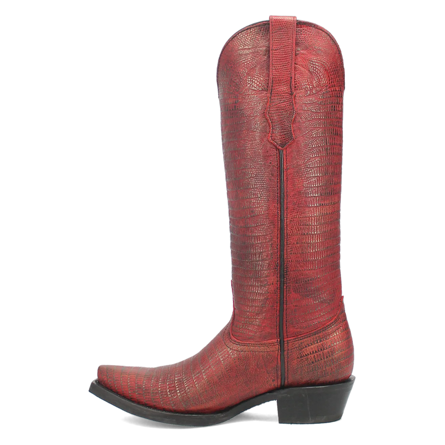 Online Exclusive | Dingo | Athena Leather Boot in Red **PREORDER