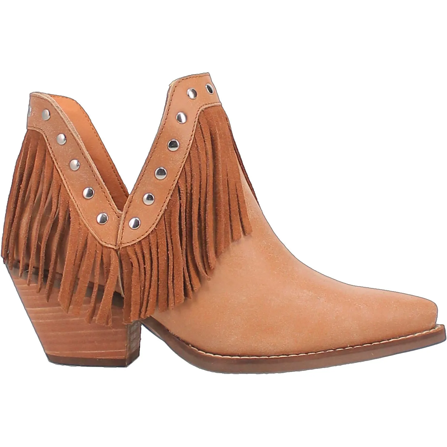 Online Exclusive | Dingo | Fine N' Dandy Cowboy Booties in Camel**PREORDER