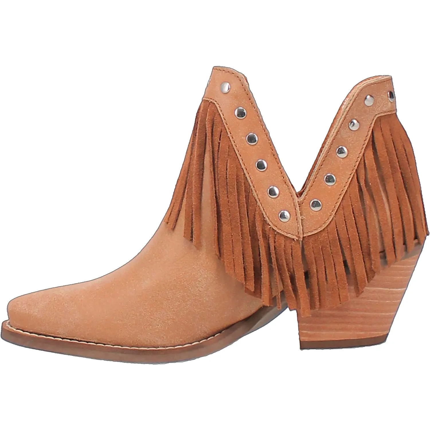 Online Exclusive | Dingo | Fine N' Dandy Cowboy Booties in Camel**PREORDER