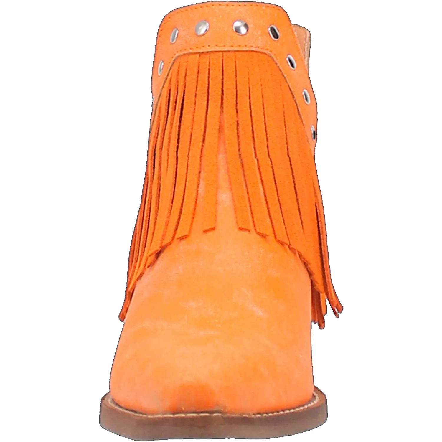 Online Exclusive | Dingo | Fine N' Dandy Cowboy Booties in Orange**PREORDER