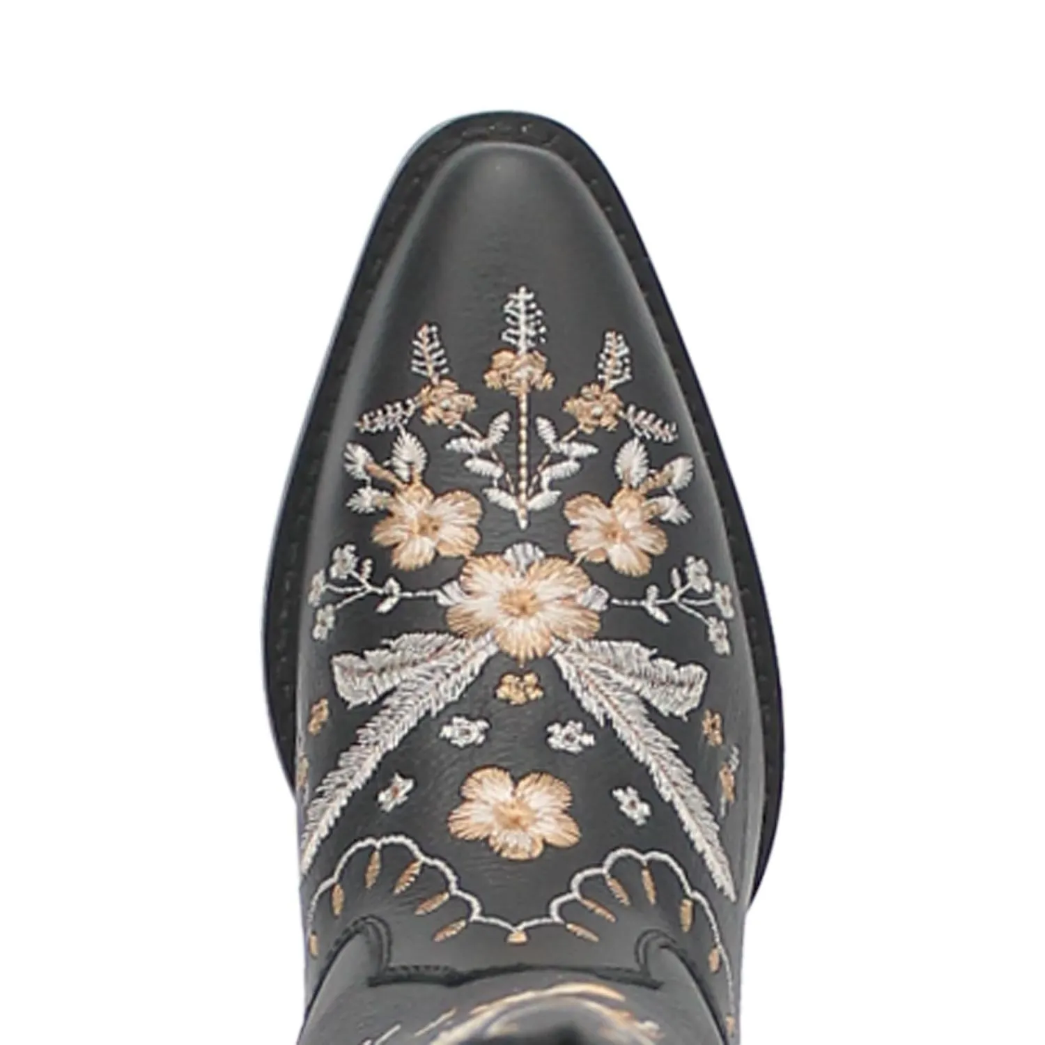 Online Exclusive | Dingo | Full Bloom Cowboy Boot in Black **PREORDER