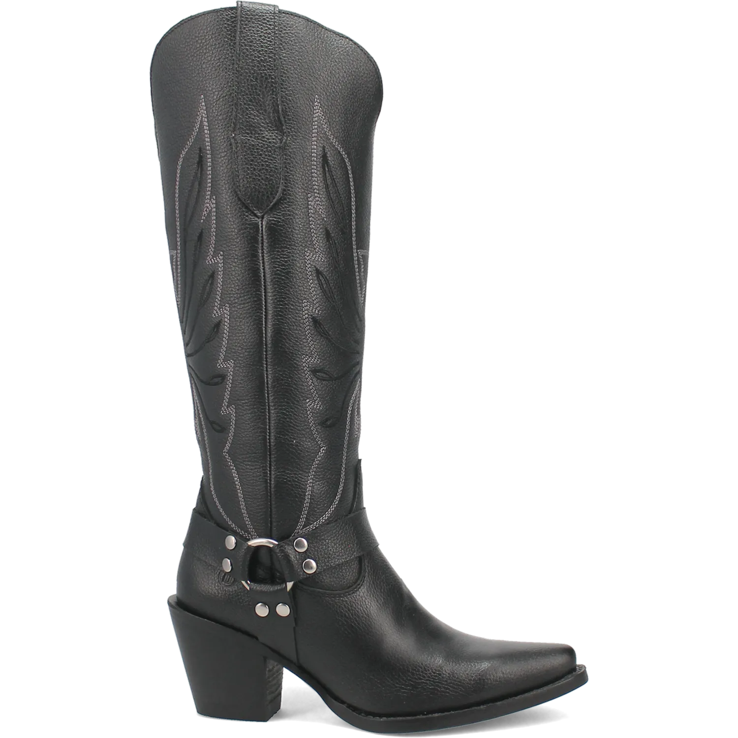 Online Exclusive | Dingo | Heavens to Betsy Leather Boot in Black **PREORDER