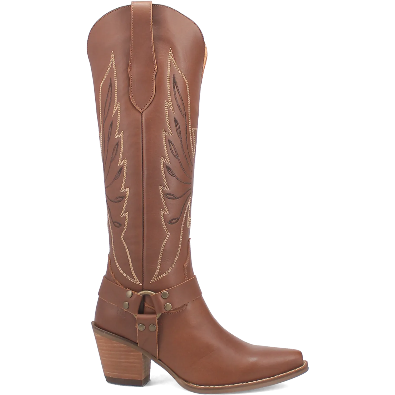 Online Exclusive | Dingo | Heavens to Betsy Leather Boot in Brown **PREORDER