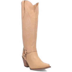 Online Exclusive | Dingo | Heavens to Betsy Leather Boot in Natural Tan **PREORDER