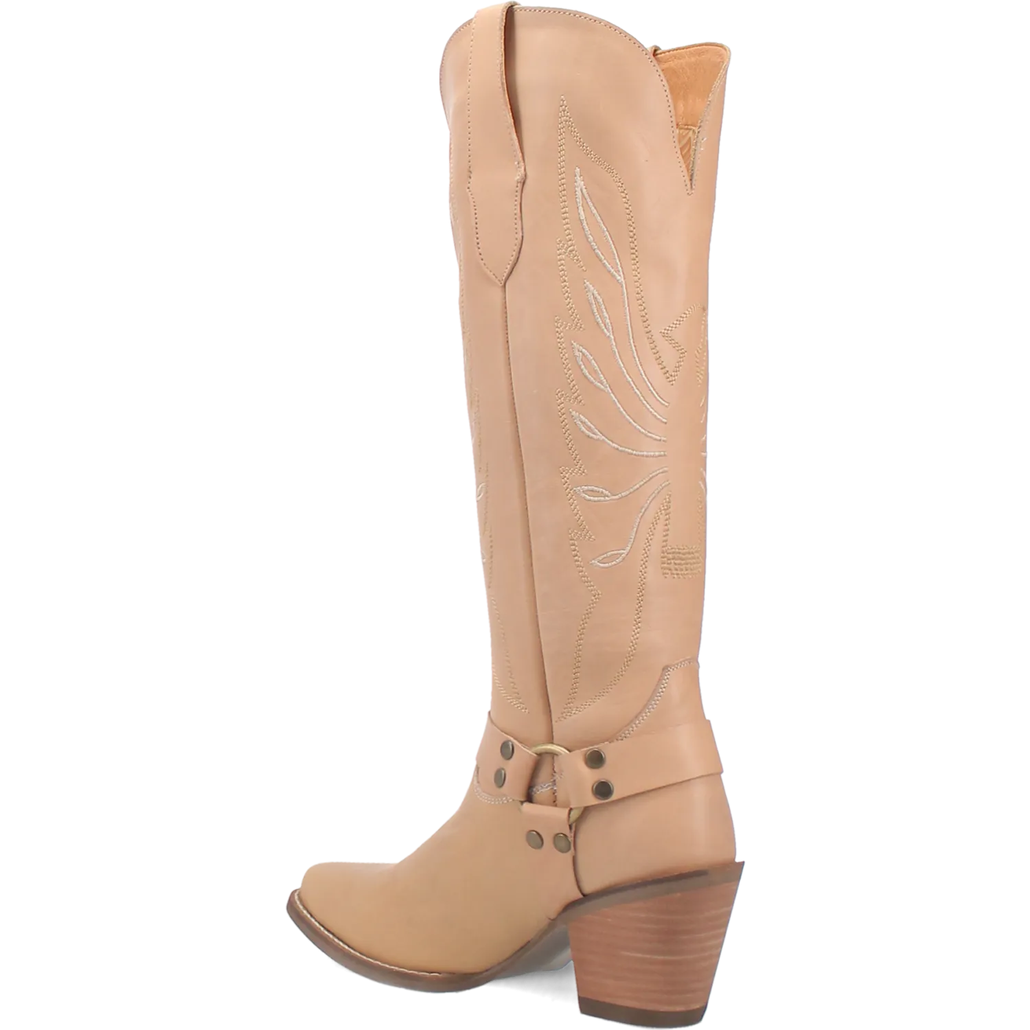 Online Exclusive | Dingo | Heavens to Betsy Leather Boot in Natural Tan **PREORDER