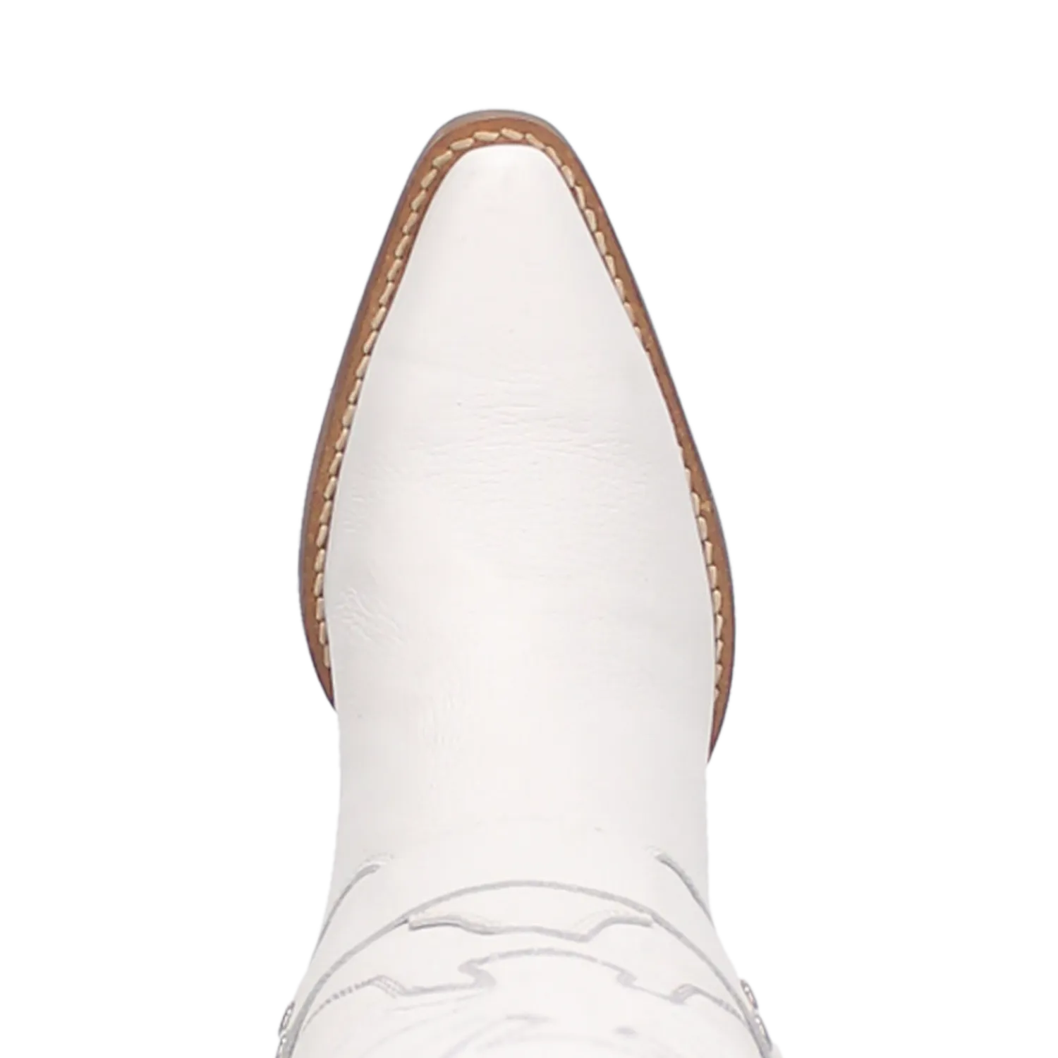 Online Exclusive | Dingo | Heavens to Betsy Leather Boot in White **PREORDER