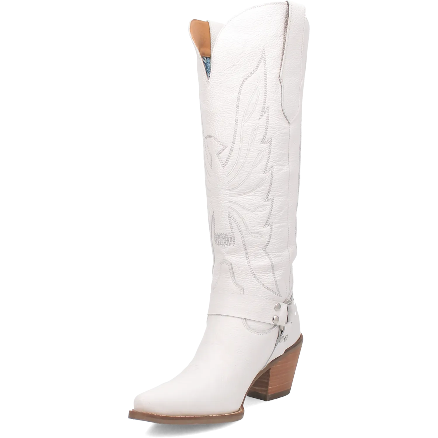 Online Exclusive | Dingo | Heavens to Betsy Leather Boot in White **PREORDER