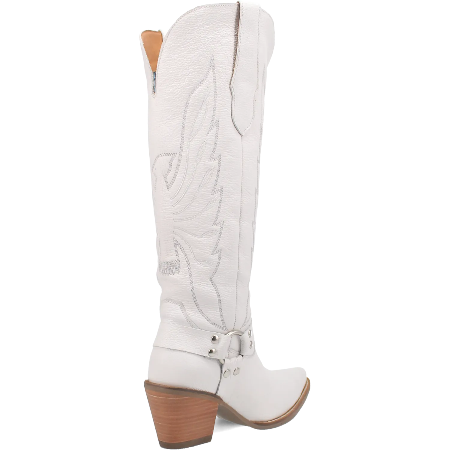 Online Exclusive | Dingo | Heavens to Betsy Leather Boot in White **PREORDER