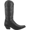 Online Exclusive | Dingo | Out West Leather Cowboy Boots in Black Smooth **PREORDER