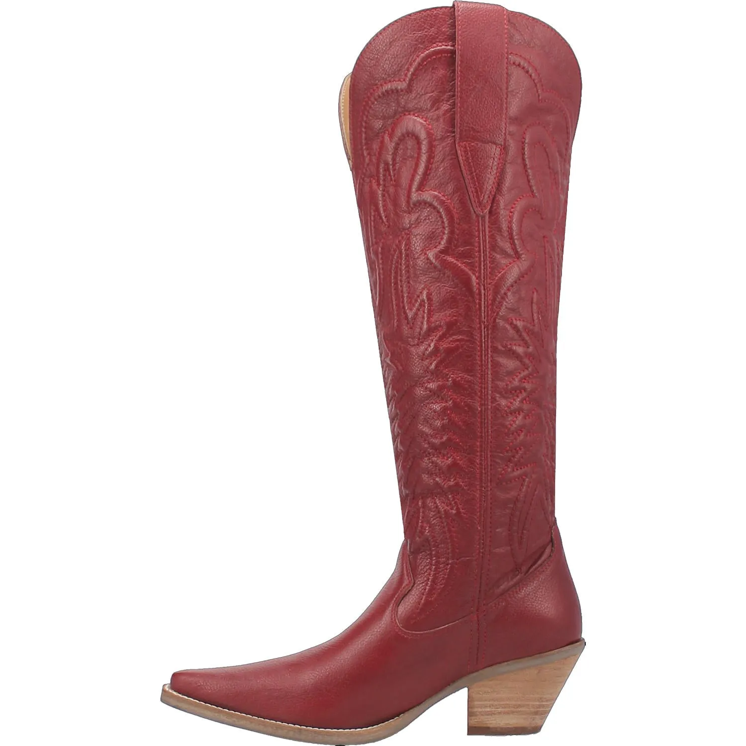 Online Exclusive | Dingo | Raisin Kane Cowboy Boot in Red  **PREORDER