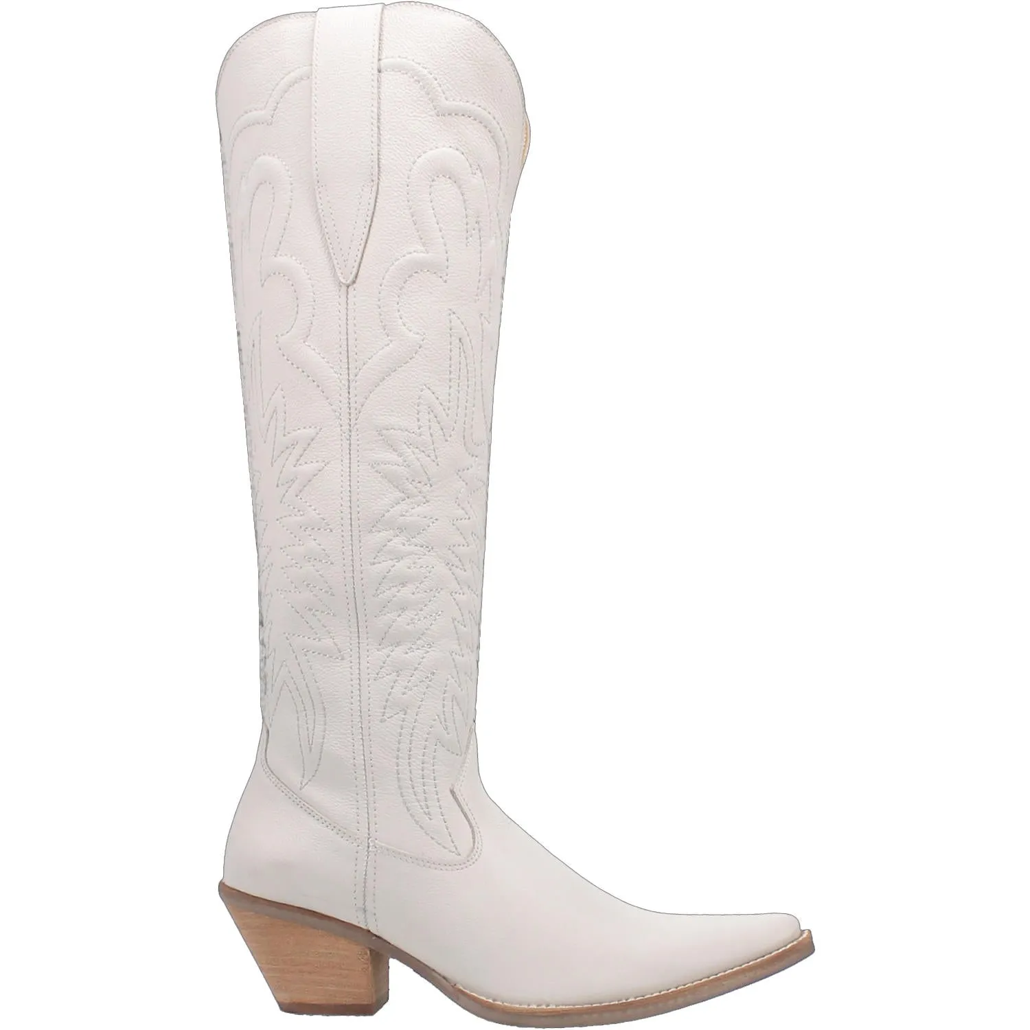 Online Exclusive | Dingo | Raisin Kane Cowboy Boot in White  **PREORDER