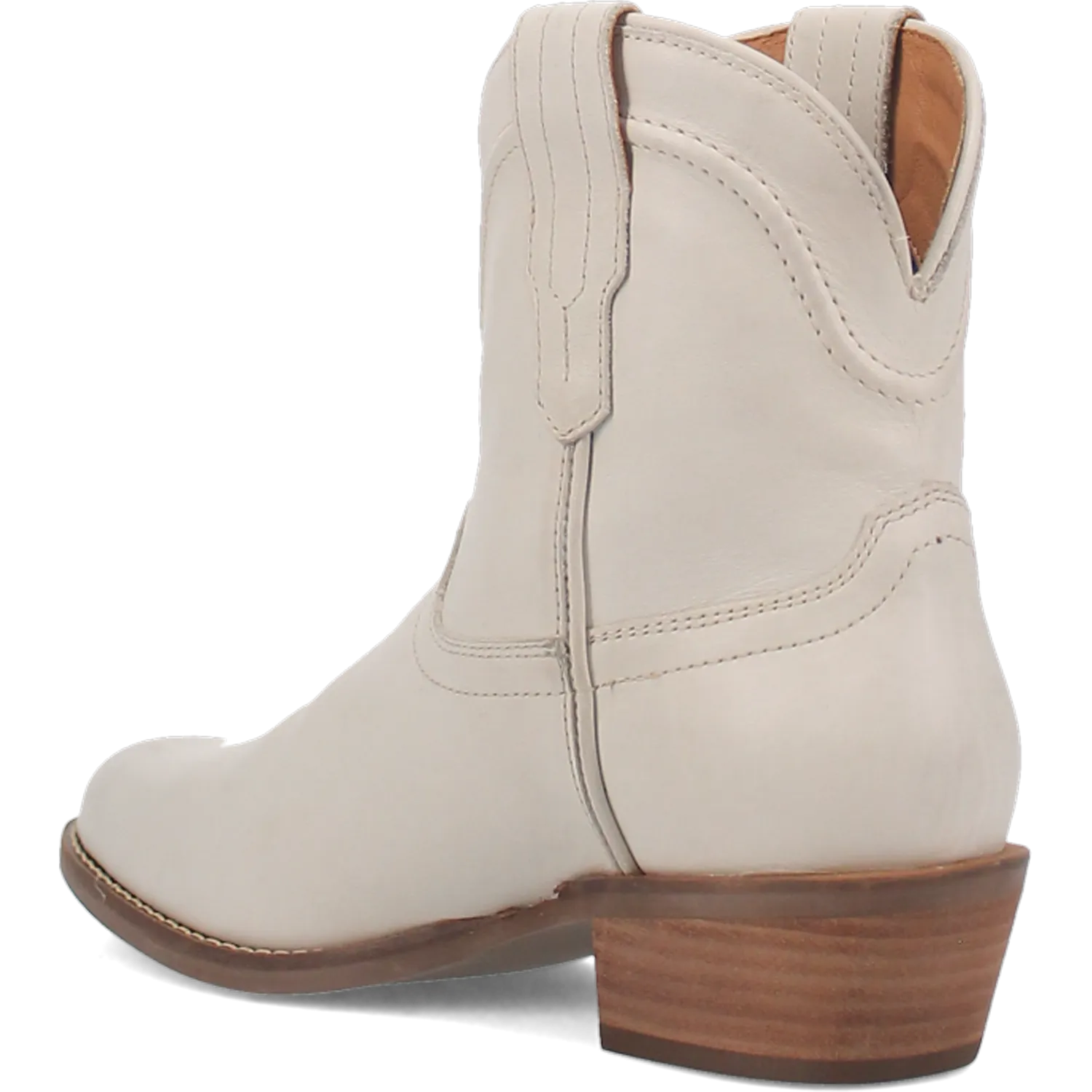 Online Exclusive | Dingo | Seguaro Leather Bootie in White **PREORDER