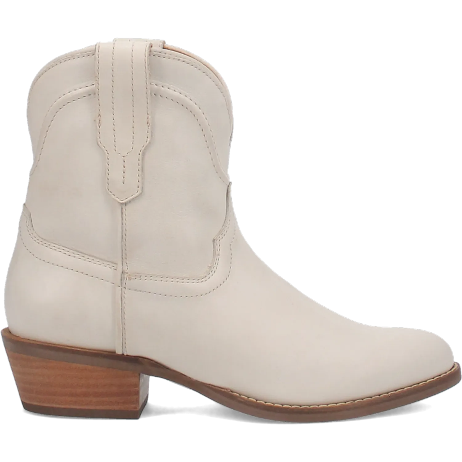 Online Exclusive | Dingo | Seguaro Leather Bootie in White **PREORDER