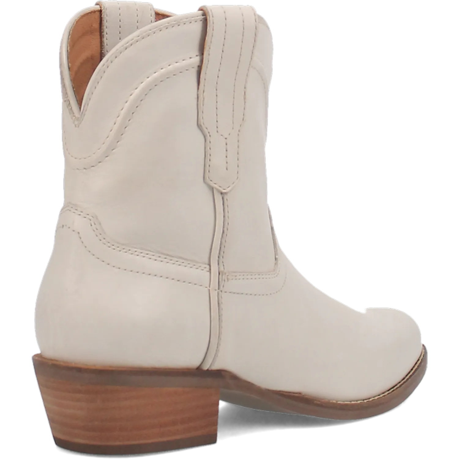 Online Exclusive | Dingo | Seguaro Leather Bootie in White **PREORDER