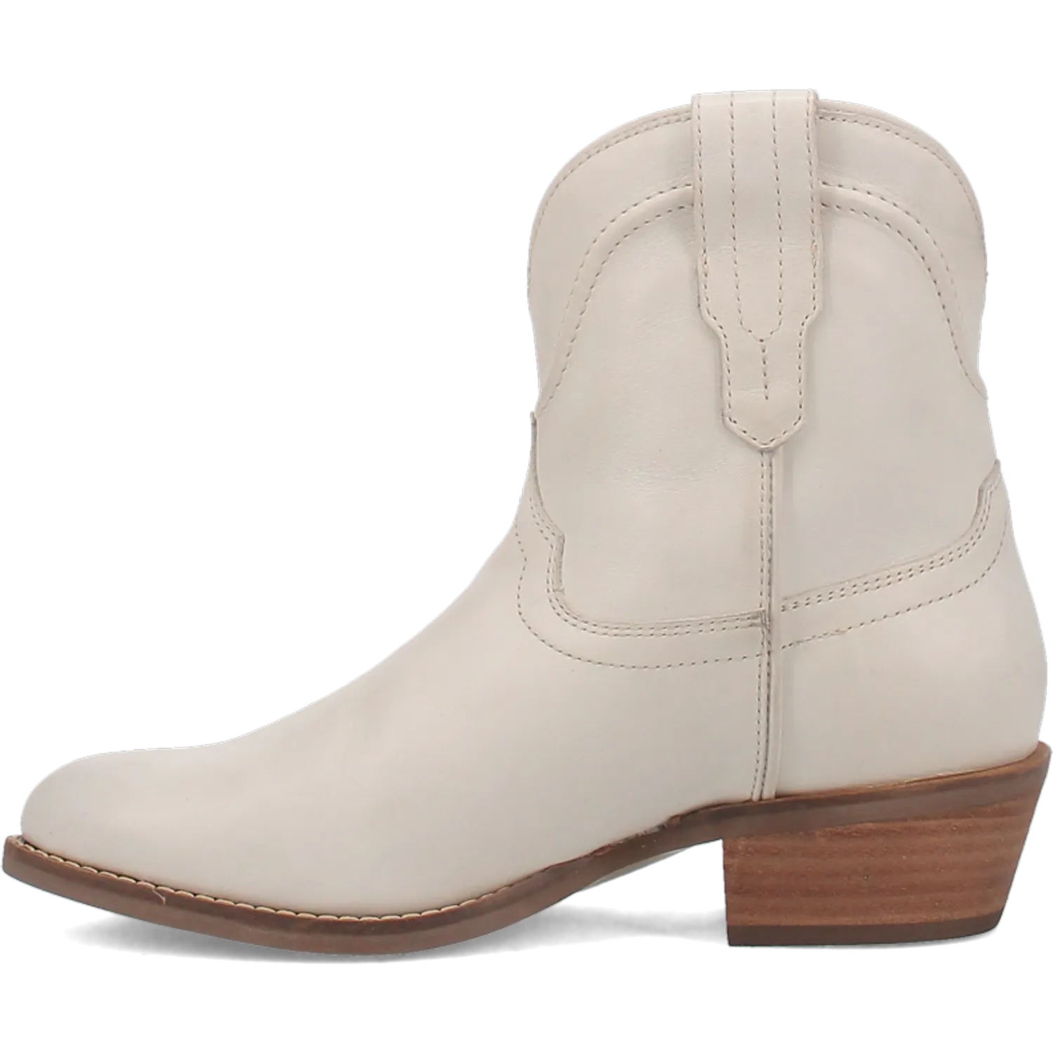 Online Exclusive | Dingo | Seguaro Leather Bootie in White **PREORDER