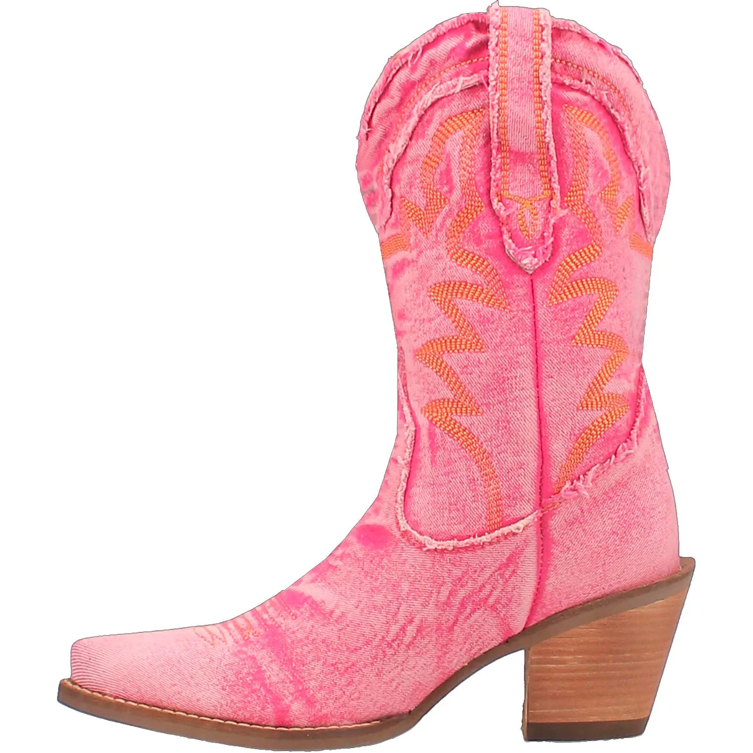 Online Exclusive | Dingo | Y'all Need Dolly Cowboy Bootie in Pink  **PREORDER