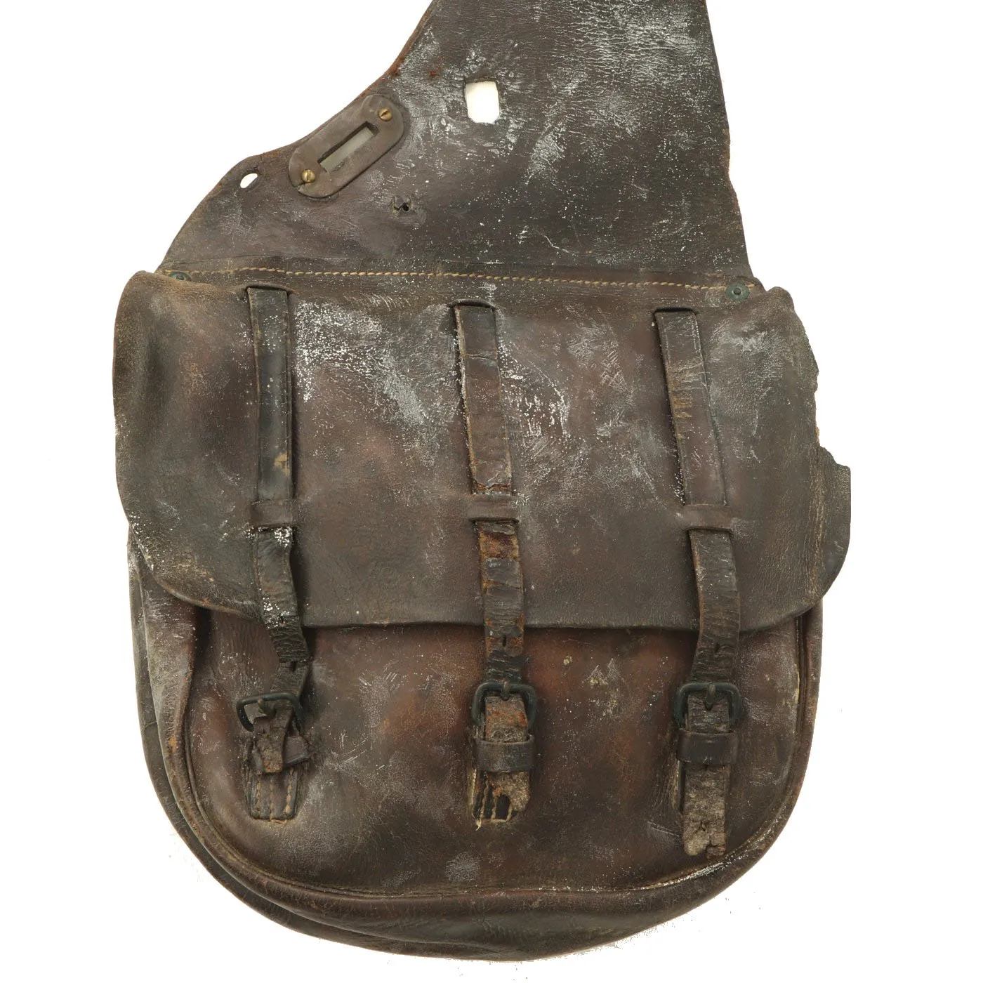 Original U.S. WWI 1918 Cavalry McClellan Saddle with Saddle Bags and Boots