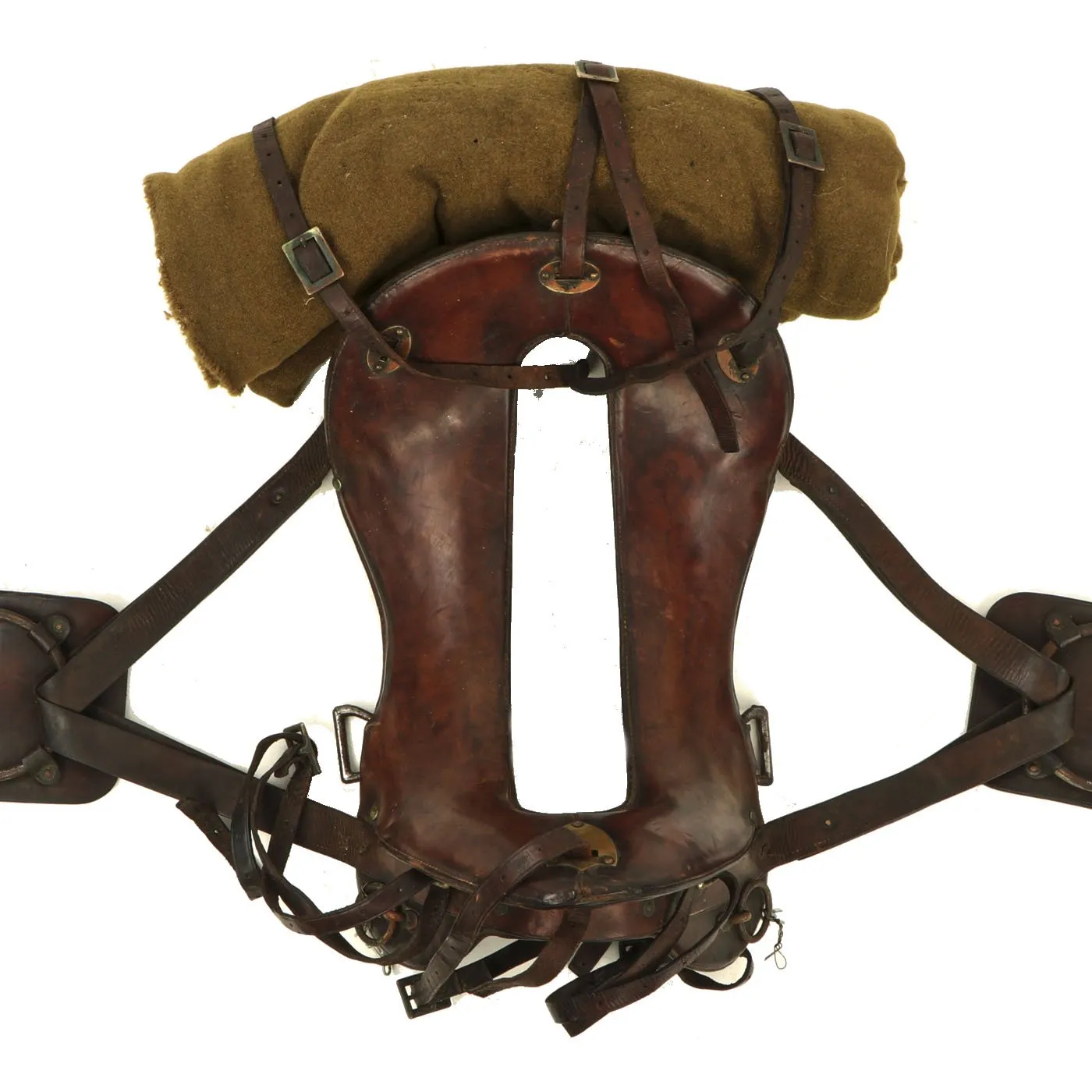 Original U.S. WWI Cavalry McClellan Style Saddle