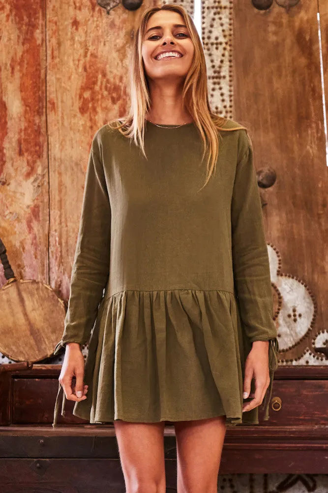 Paloma Dress Khaki