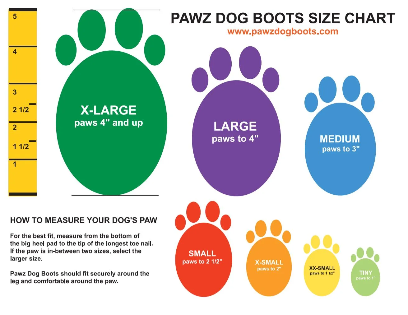 Pawz Disposable Dog Boots