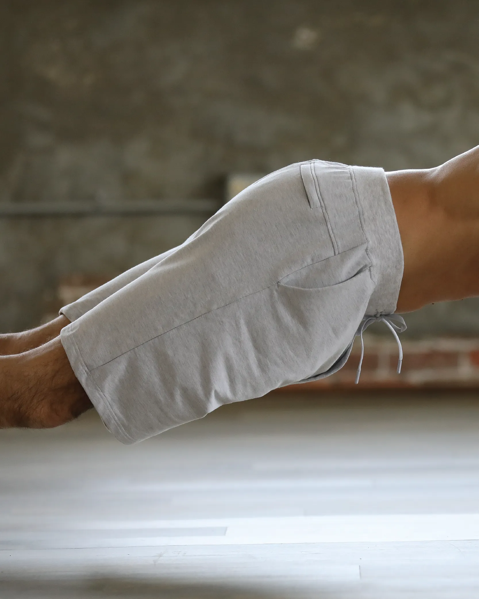 Peak Sweat Heather Grey Shorts