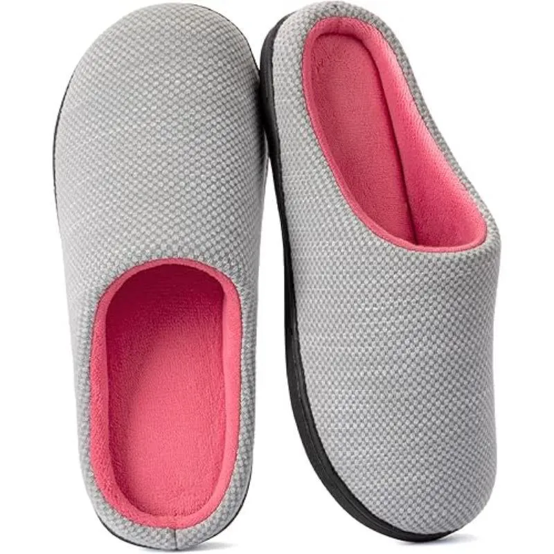 Plantar Fasciitis Knit Slippers – Lightweight Comfort for Daily Wear