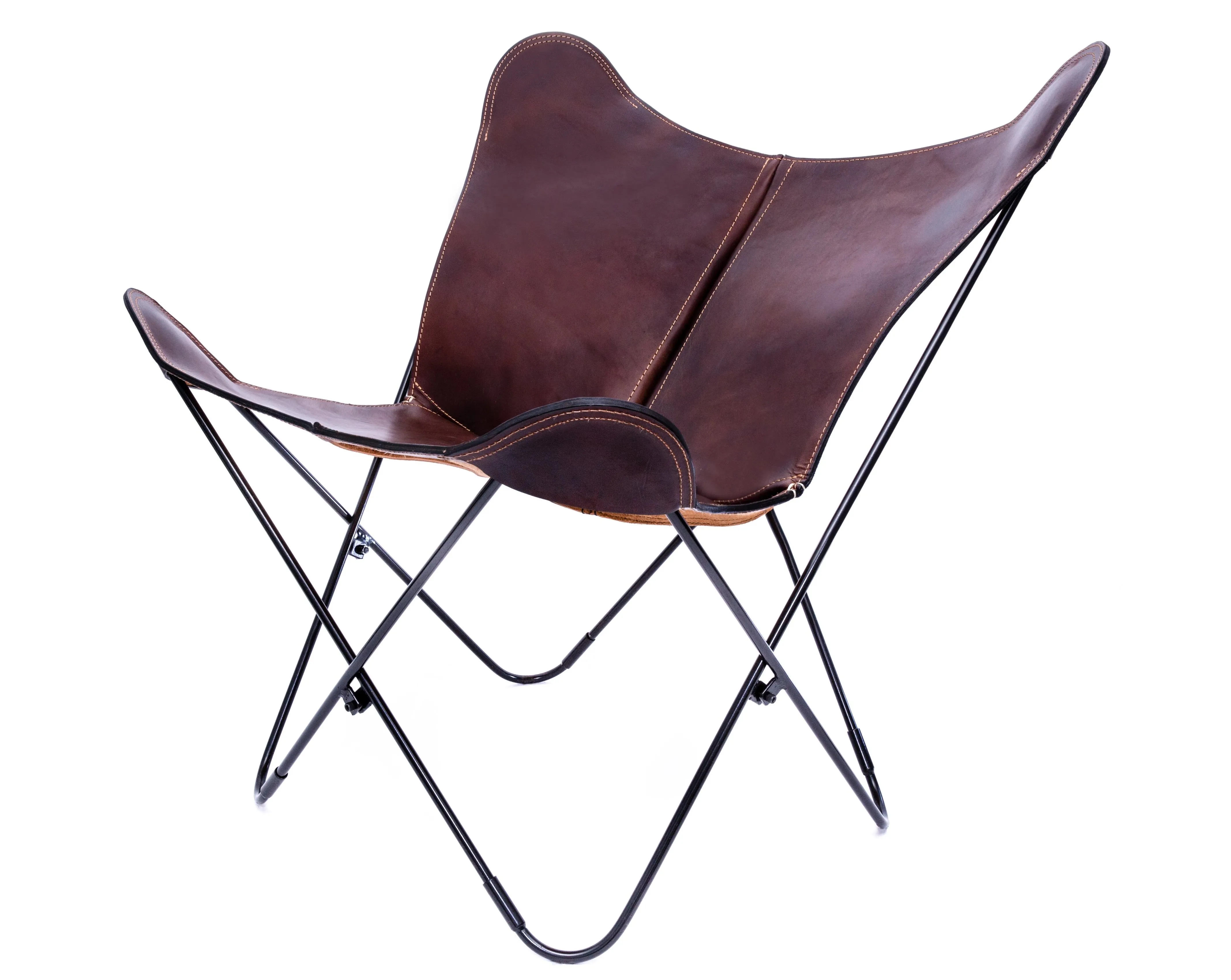 POLO HABANERO LEATHER BUTTERFLY CHAIR