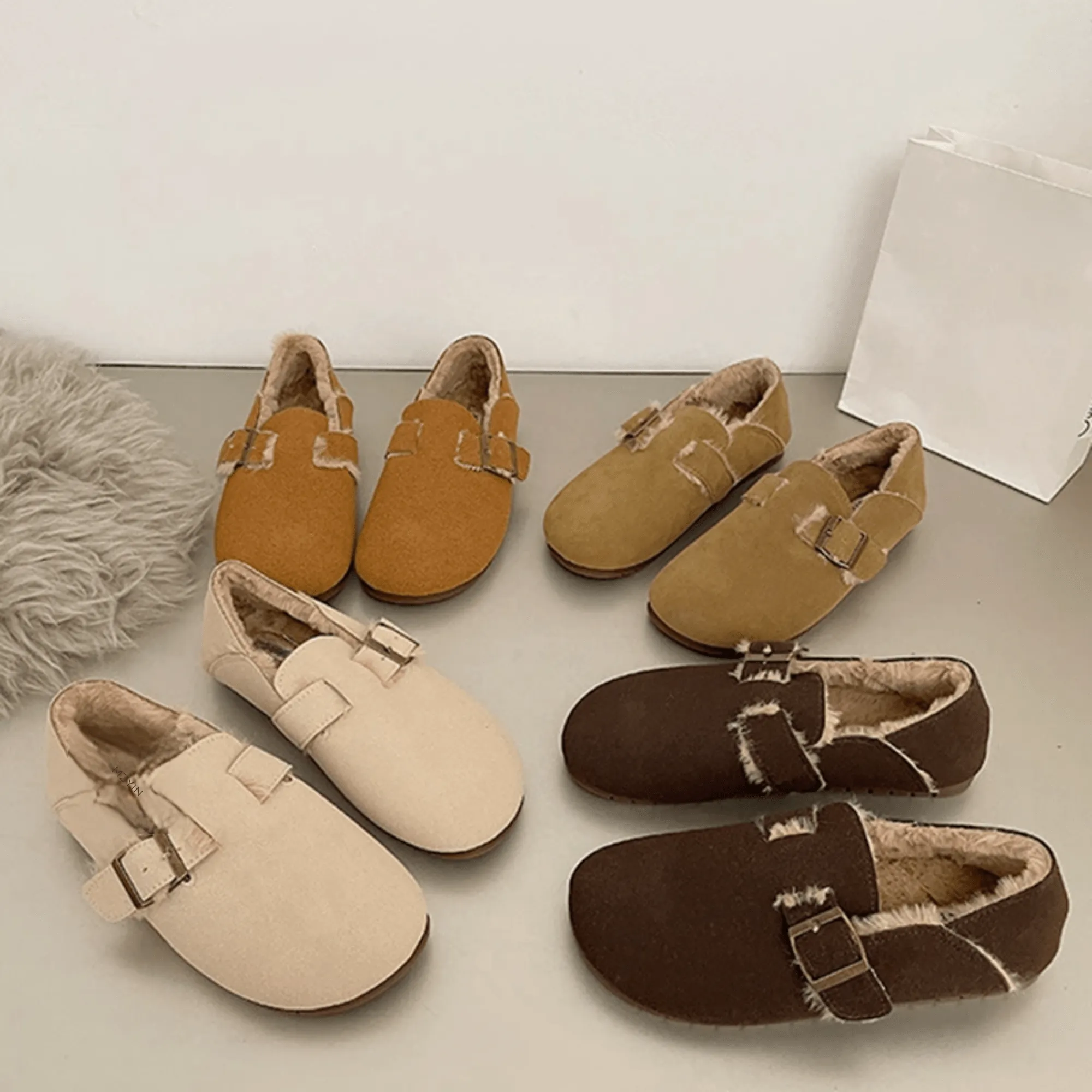 Pre Order:  Nudes Indoor Plush Mule