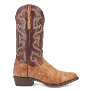 Primetime Caiman Round Toe Cowboy Boots