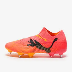 Puma 7 Future Ultimate FG/AG-Sunset Glow/Black/Sun Stream