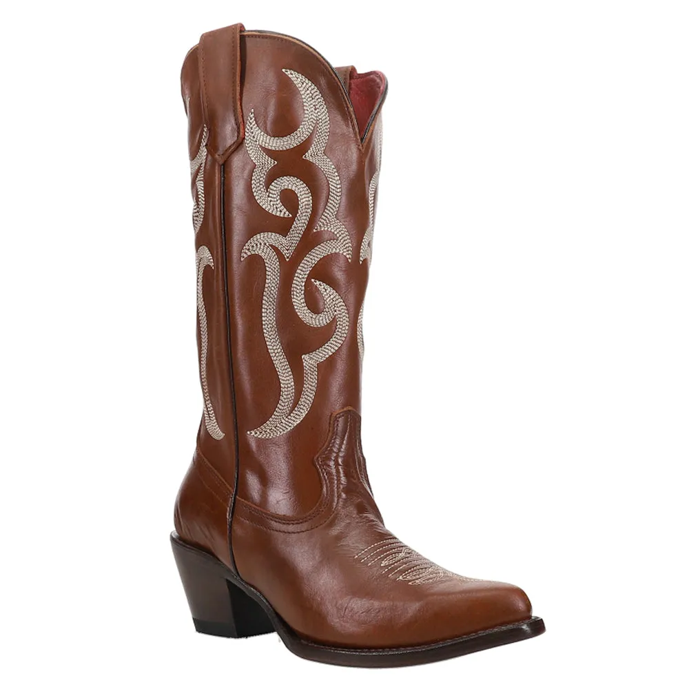 Quinn Embroidered Snip Toe Cowboy Boots