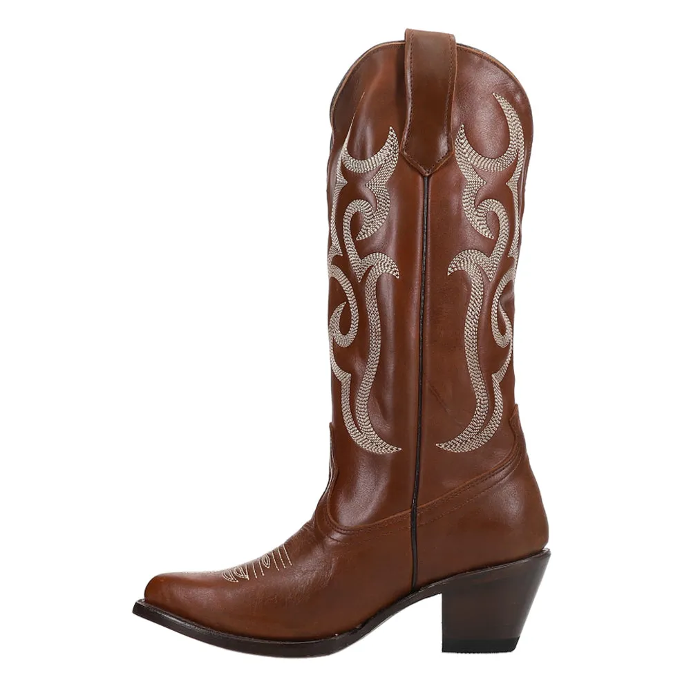 Quinn Embroidered Snip Toe Cowboy Boots