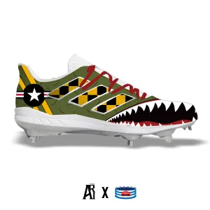 "Warhawk" Adidas Adizero Afterburner 8 Cleats