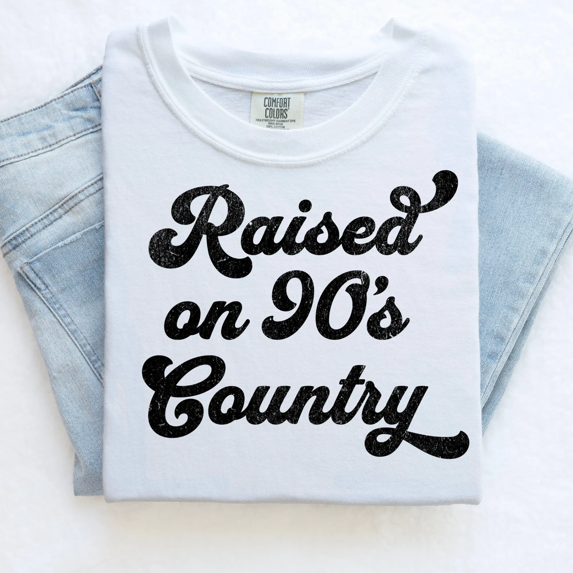 Raised On 90's Country Music Shirt