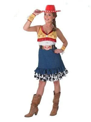 Sassy Jessie Costume - Adult Toy Story