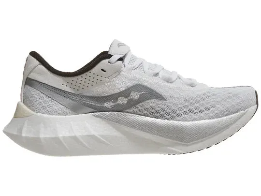 Saucony | Endorphin Pro 4 | Women's | White/Silver