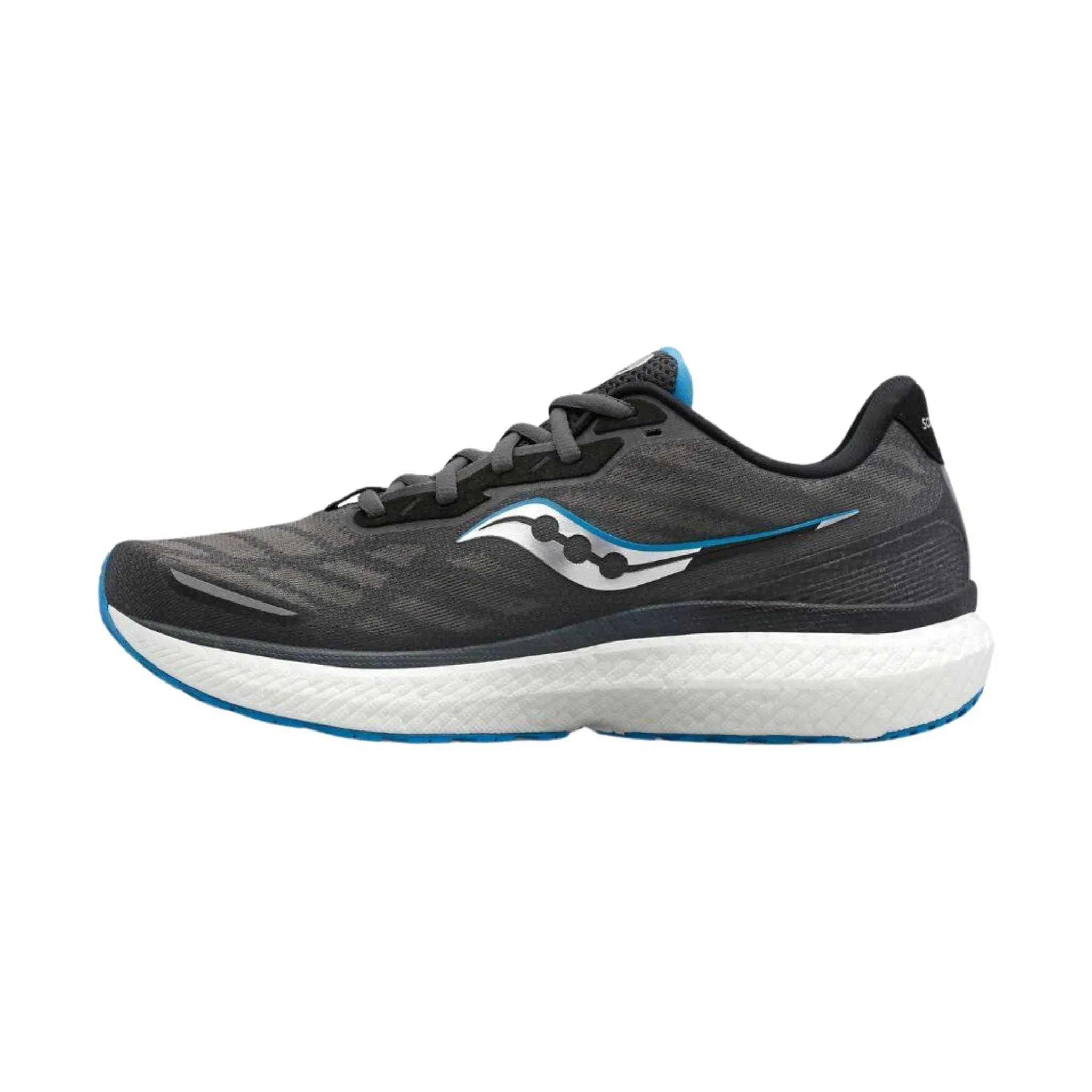 Saucony Men's Triumph 19 Shoes - Shadow/Topaz - ONLINE STORE CREDIT/EXCHANGE ONLY